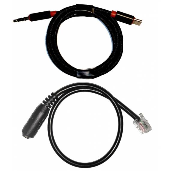 Tilde® Pro USB-C to Audio Jack Cable & Audio Jack to RJ9 Landline Phone Cable Combo
